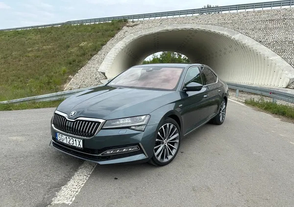 skoda Skoda Superb cena 156000 przebieg: 48500, rok produkcji 2019 z Dobrodzień